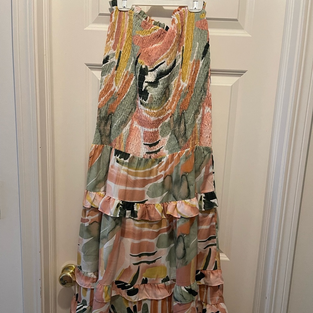 VICI two piece skirt and crop top